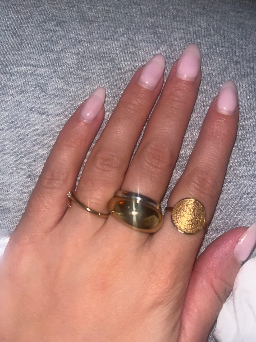 Customer photo review of Chunky Dome Ring