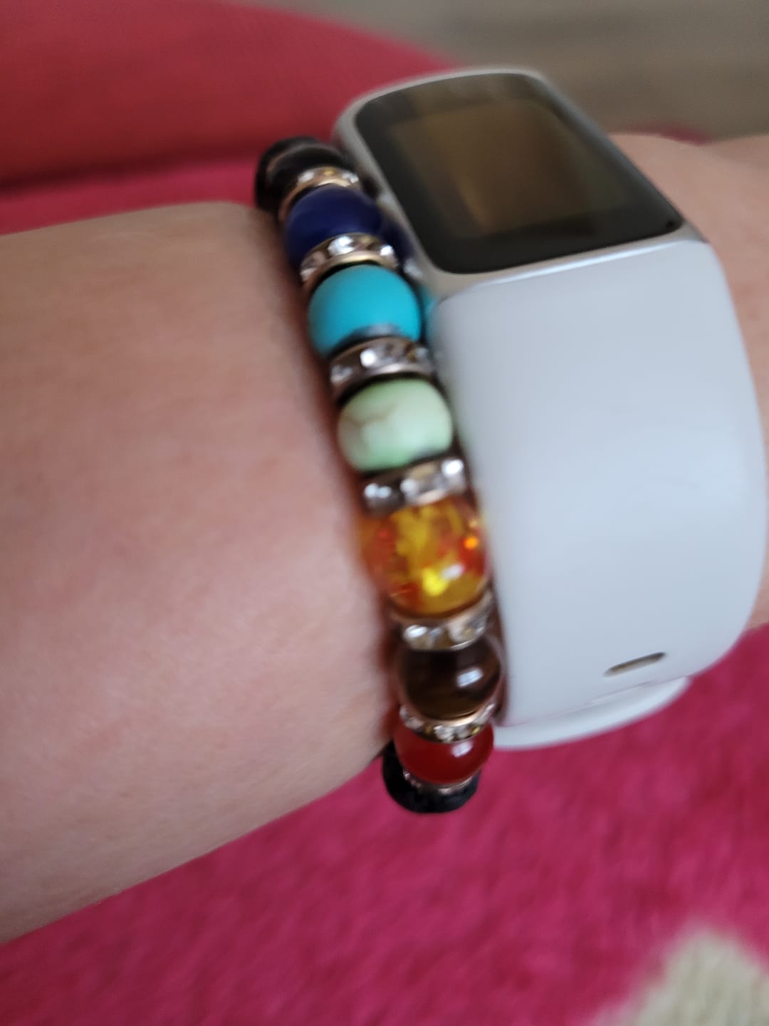 Customer photo review of 7 Chakren Aktivierungsarmband