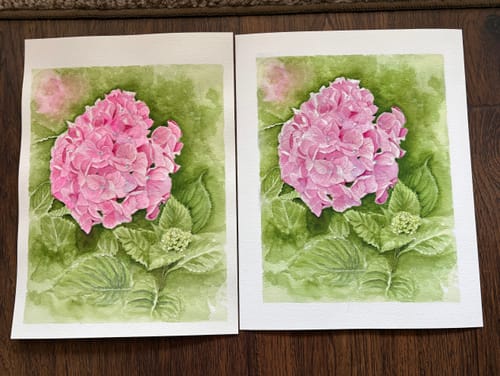 Customer photo review of 9x12 Giclee Fine Art Prints