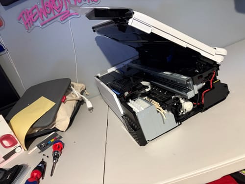 Customer photo review of DTF CISS (Only) For ET-8550 Model