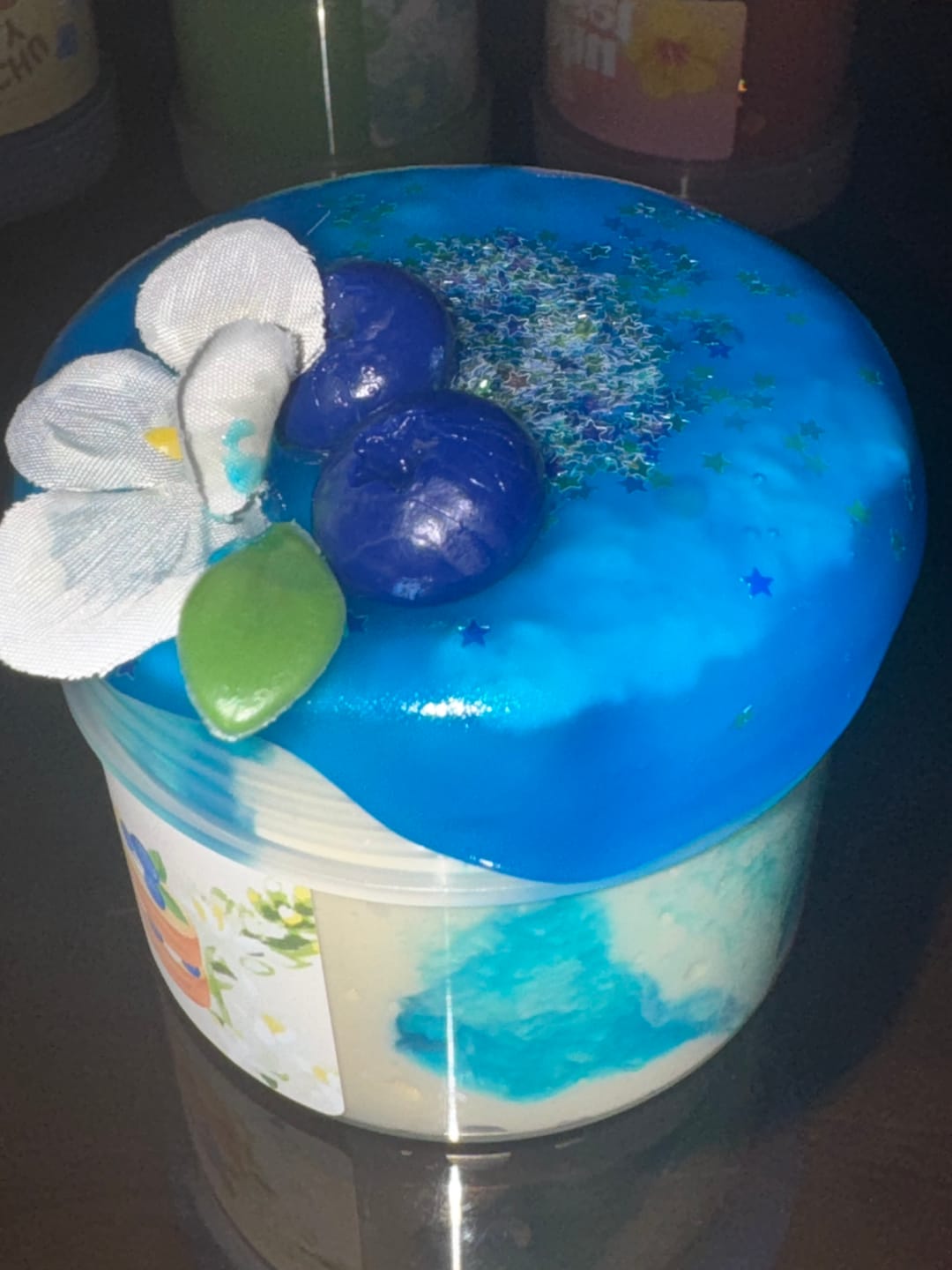 Customer photo review of Blueberry Shortcake