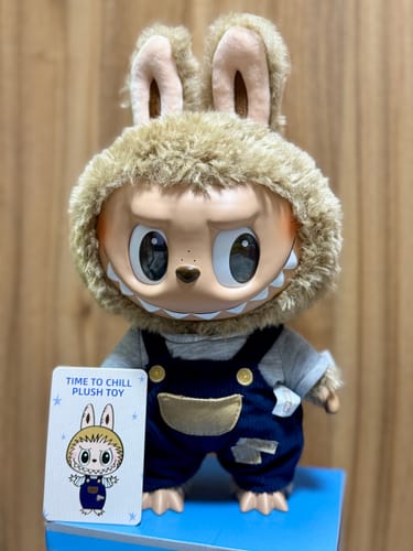 Customer photo review of Pop mart LABUBU Time To Chill-Vinyl Plush doll