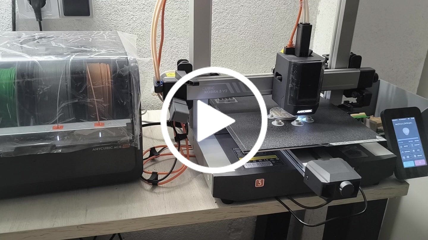 Customer video review of Anycubic Kobra 3 V2 Combo