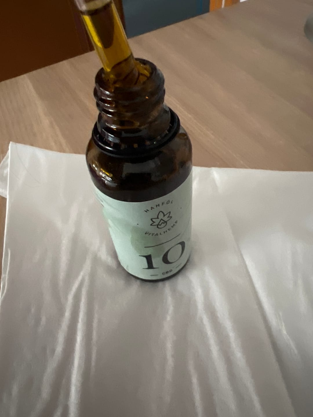 Customer photo review of CBD-Öl 10% in Bio-Hanföl