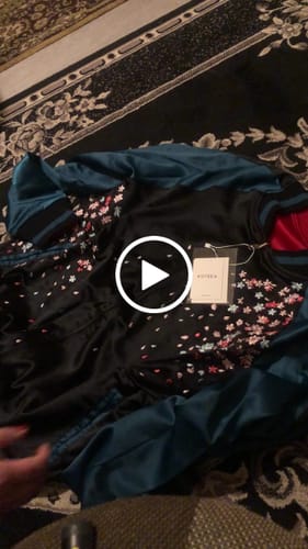 Customer video review of Koi & Goldfish Sukajan Souvenir Jacket [Reversible]