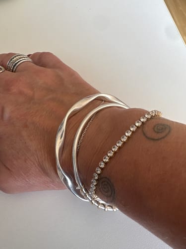 Customer photo review of Tennis Bracelet