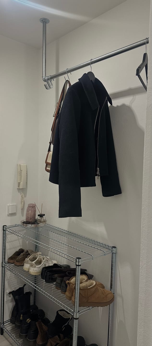 Customer photo review of Kleiderstange FRIEDA
