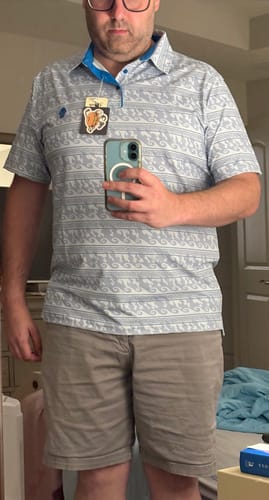 Customer photo review of Disney "Underworld, Over Par" – All-Day Polo