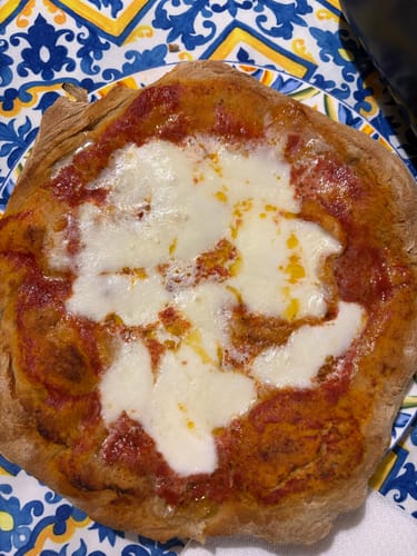 Customer photo review of Base Pizza proteica