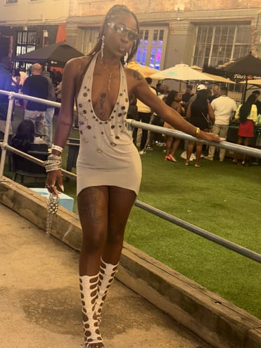 Stessy L. review of Snake Heel (Grey) image 1 out of 4