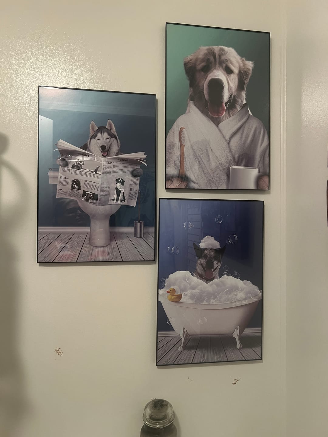 Customer photo review of Fun in the tub - Personalized Poster
