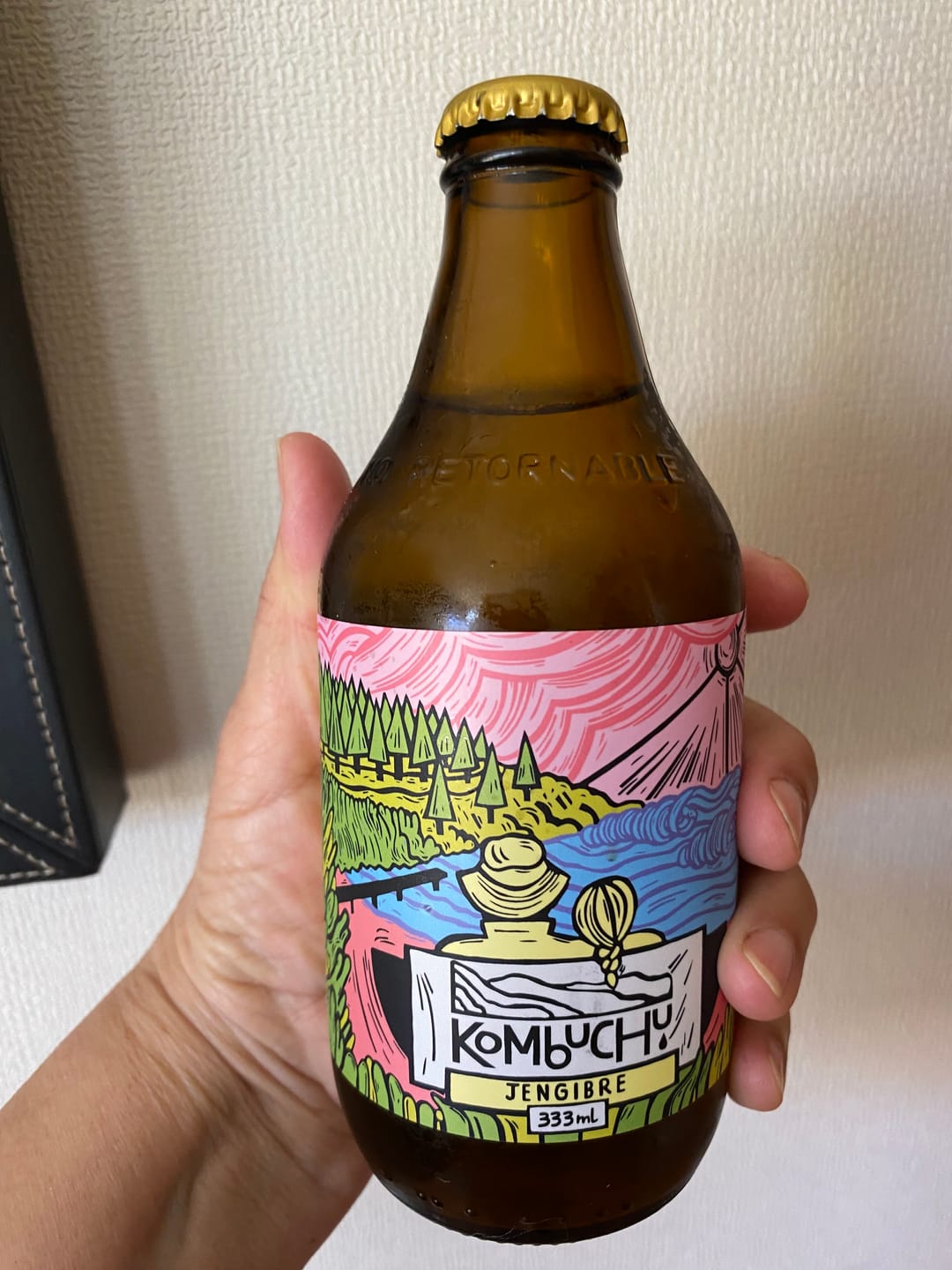 Customer photo review of Caja Kombuchu Mixtas (12x333cc)
