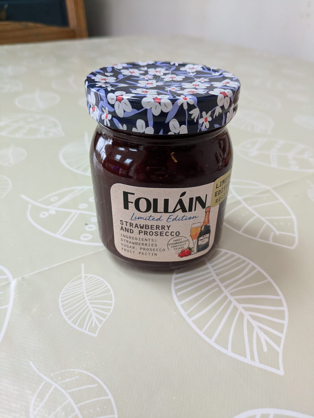 Customer photo review of Strawberry & Prosecco Jam | Folláin