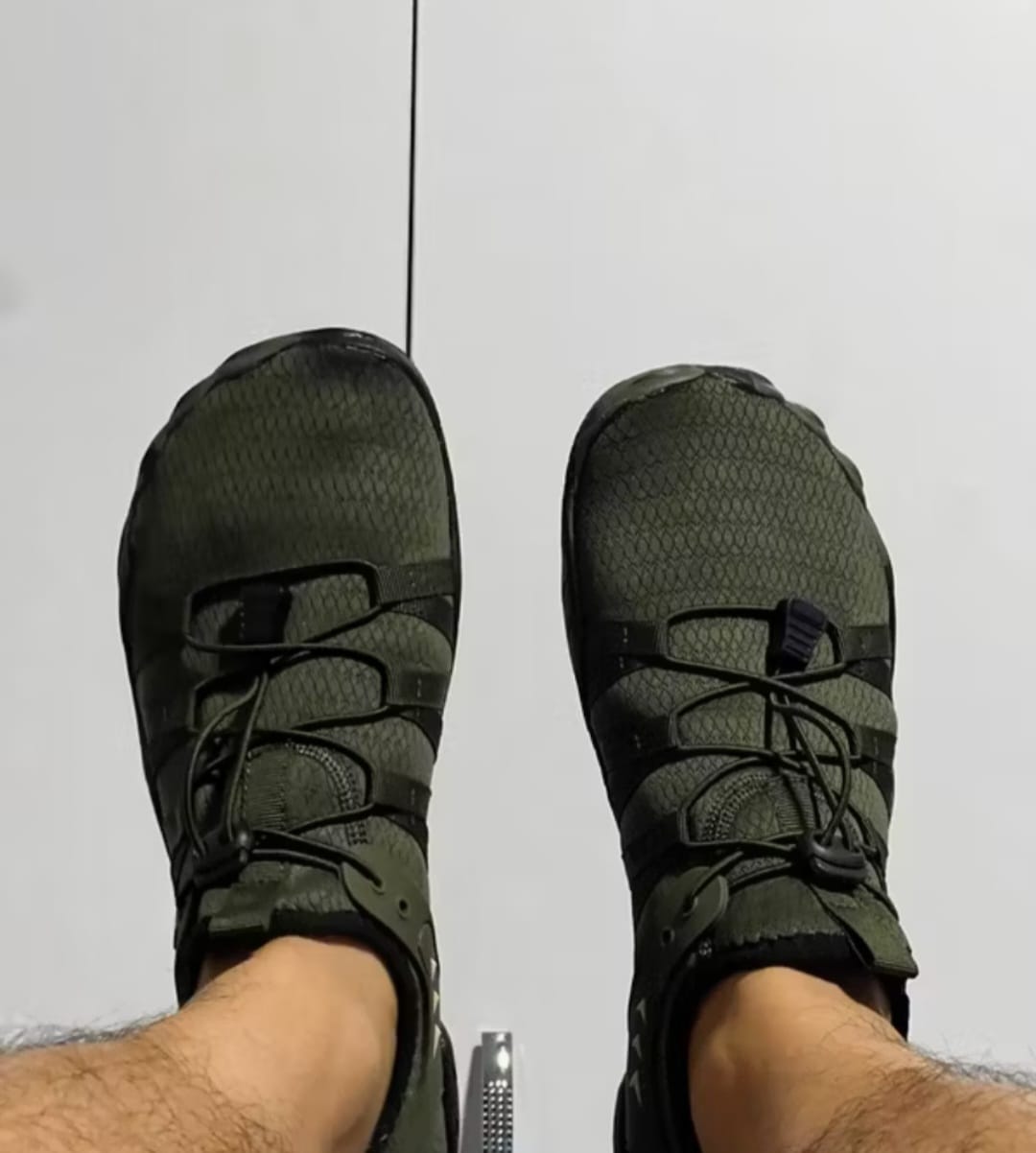 Customer photo review of Ortho Grip Pro Unisex Barefoot Shoes- Natural Walk