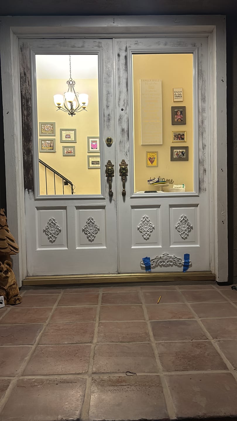 Customer photo review of Clear 1 Lite Glass and Frame Kit (3/4 Lite)