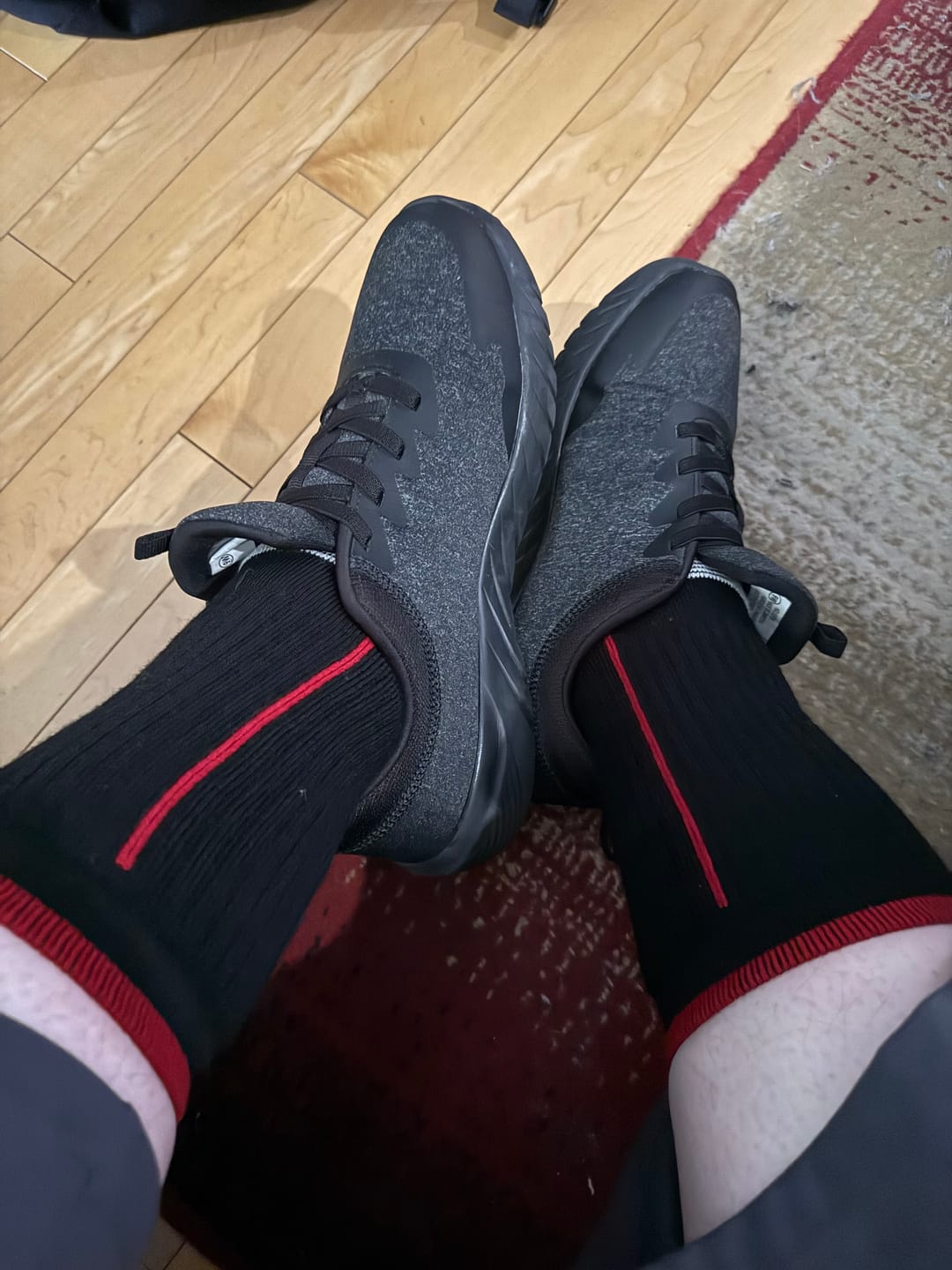 Customer photo review of J.B. Field's Hiking "Mesh Air GT" 75% Merino Wool Sock