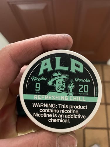 Customer photo review of Refreshing Chill Nicotine Pouches