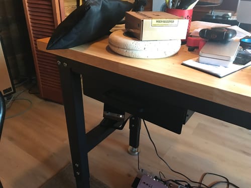 Customer photo review of Under Desk Drawer