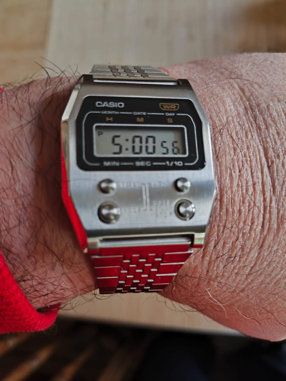 Customer photo review of Reloj Casio Vintage A1100D-1DF Caja Metálica Reedición 1978