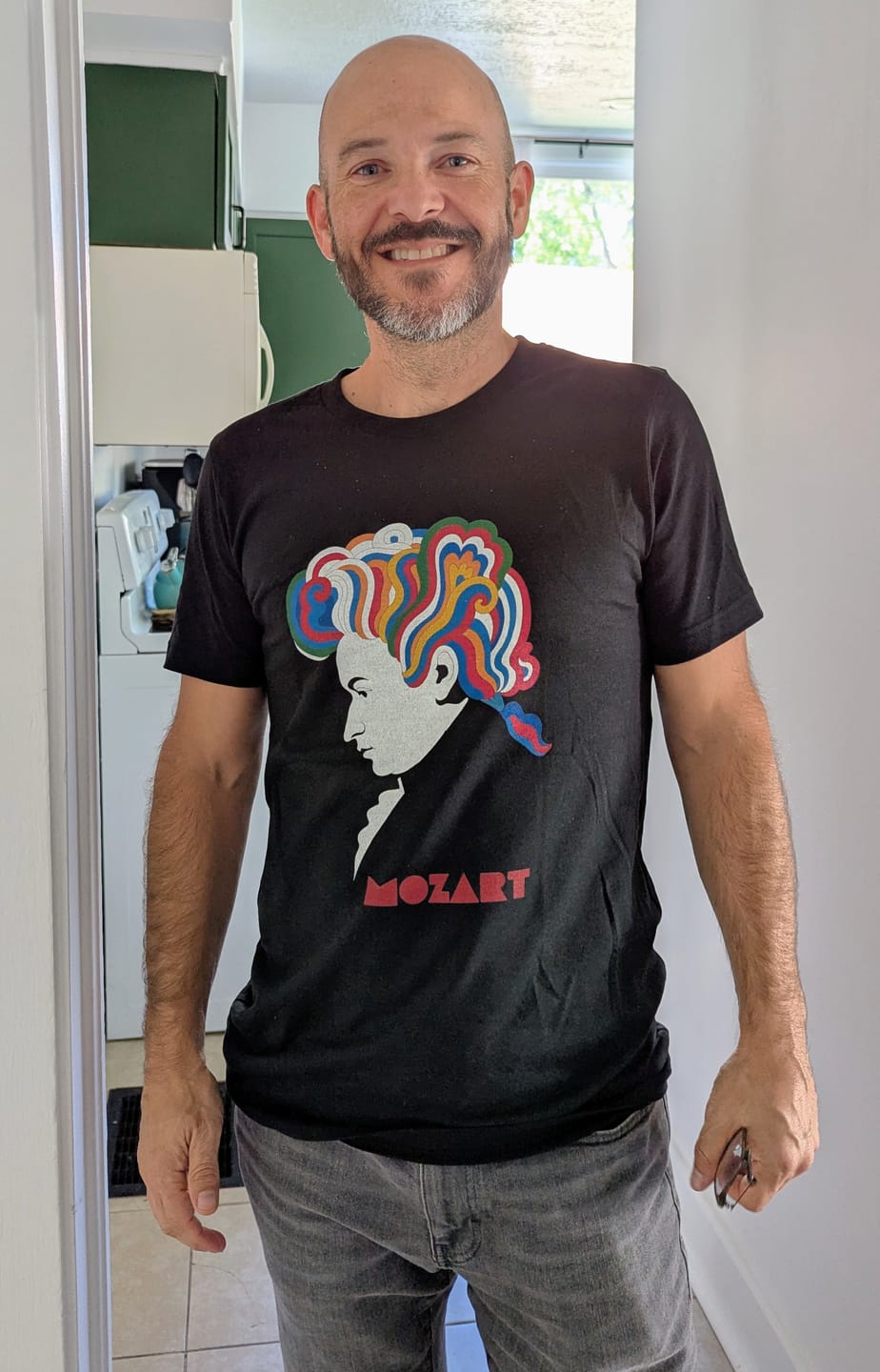 Customer photo review of Mozart: Dylan '66 T-Shirt