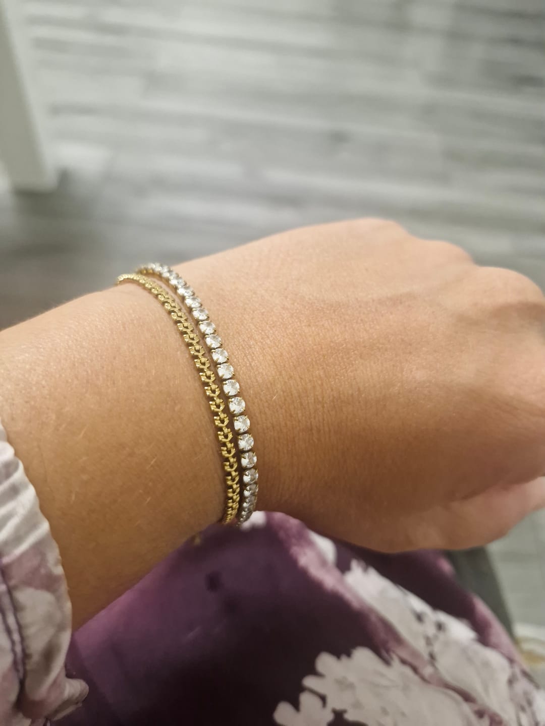 Customer photo review of Alexis Bracelet