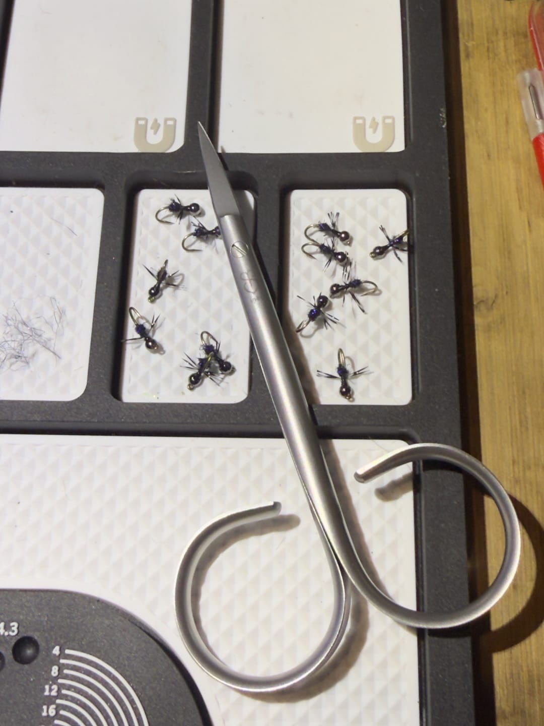 Customer photo review of Fly Tying Scissors - The FlyTier Straight