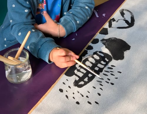 Customer photo review of BUY 2: Magic Canvas & Brush Set