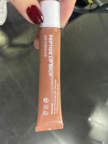 Customer photo review of PEPTIDE LIP BALM