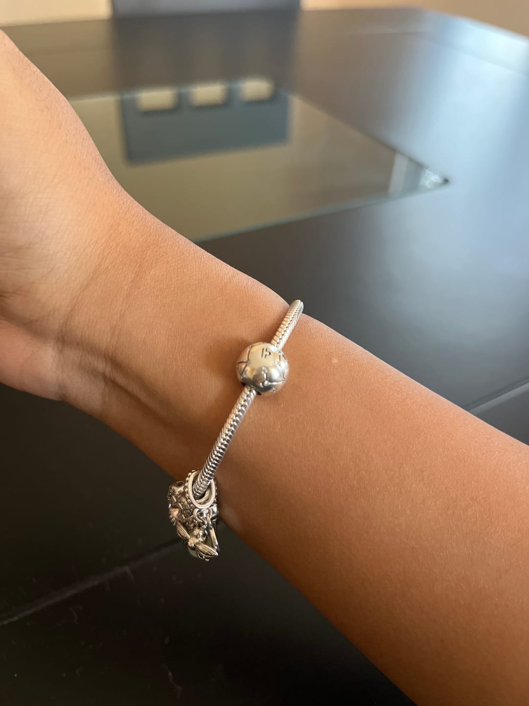 Customer photo review of Charm Libra Plata S925