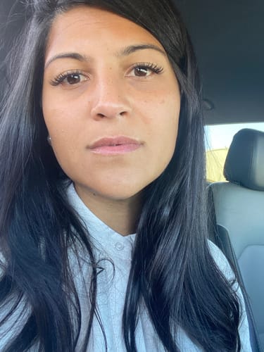 Customer photo review of Flora Lash Kit