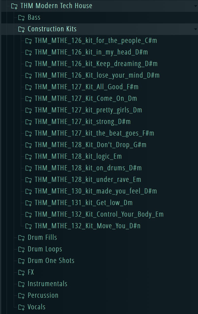 Customer photo review of Modern Tech House Bundle – 6.5 GB Samples + 100 Serum Presets