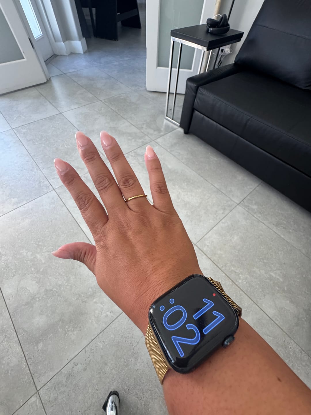 Customer photo review of Bamboo Stacker Ring (Bundle)