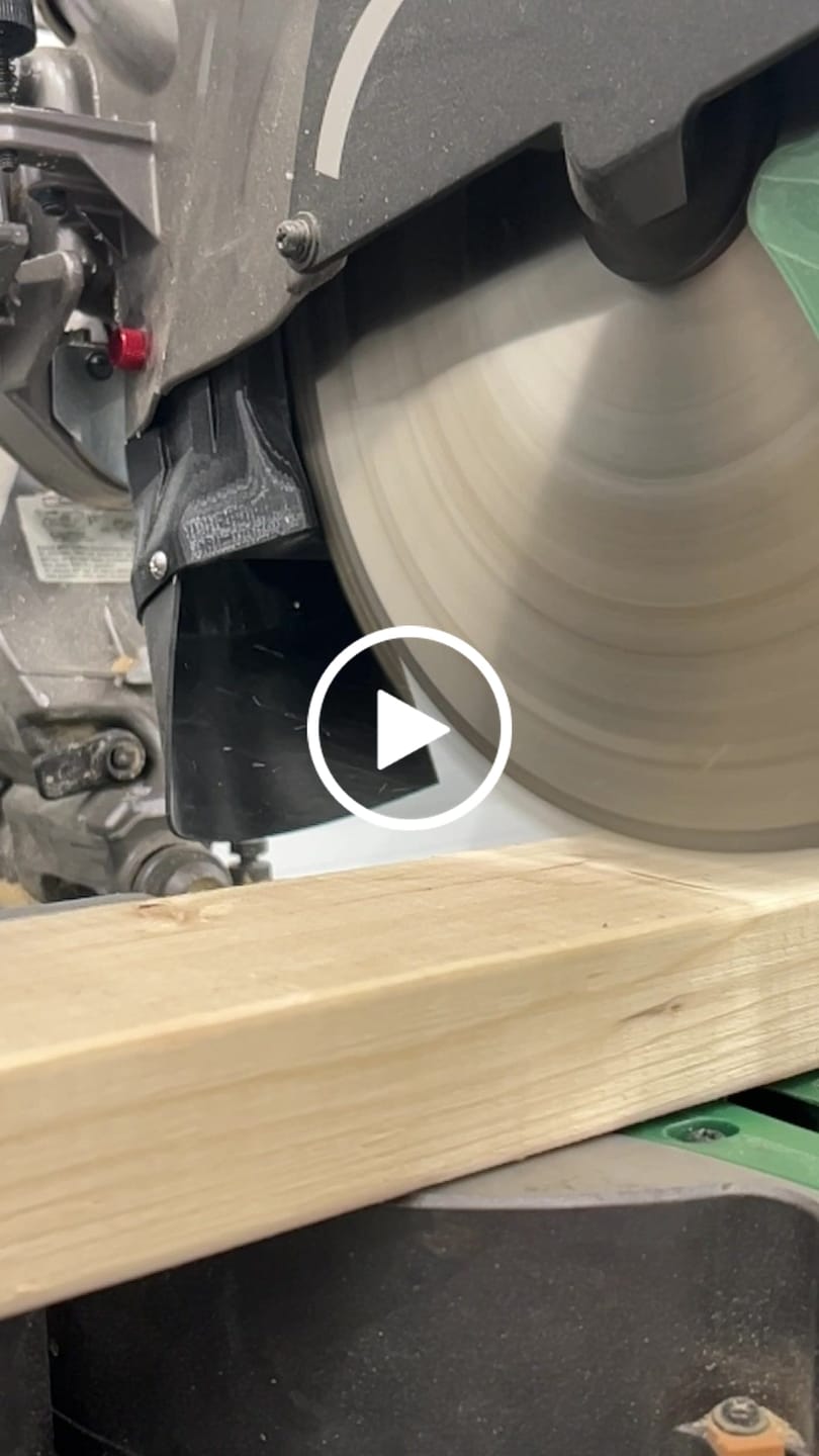 Customer video review of Metabo/Hitachi 12" Miter Saw Dust Collection Chute