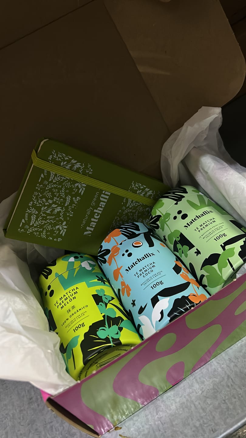 Customer photo review of Té Matcha Premium Melón