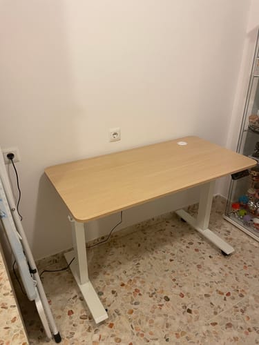 Customer photo review of Maidesite SN1 - Escritorio Elevable Eléctrico Regulable en Altura