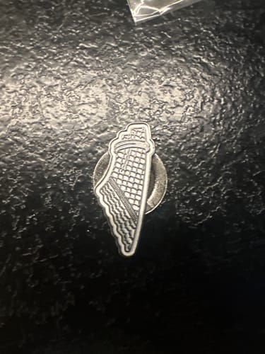 Customer photo review of The Keffiyeh Map - Magnet