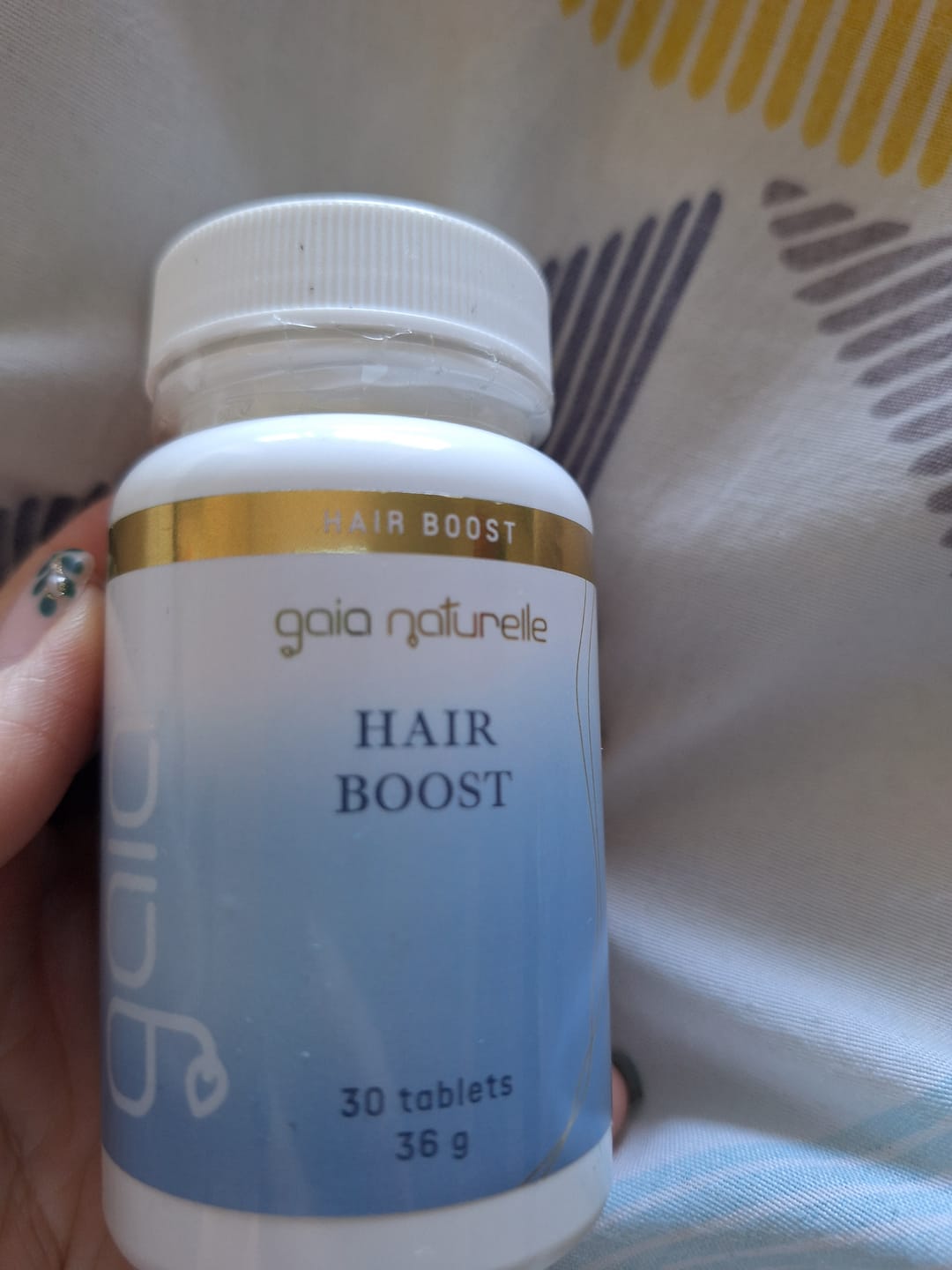Customer photo review of Hair Boost