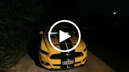 Customer video review of LED Windshield Eyes - Transform Your Truck Into a Beast