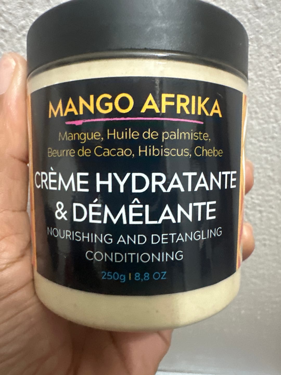 Customer photo review of Crème hydratante et démêlante  2 en 1  - MANGO AFRIKA
