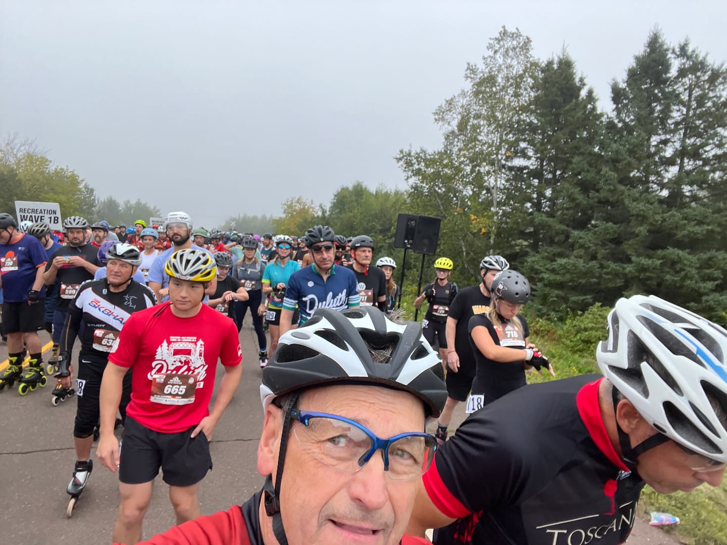Customer photo review of Inline Speed Skating Helmet