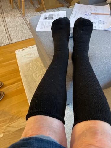 Customer photo review of Diasocks Komfortstrumpor