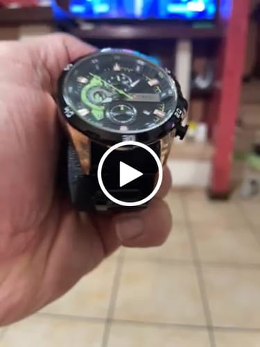 Customer video review of Curren Madrid® orologio uomo acciaio