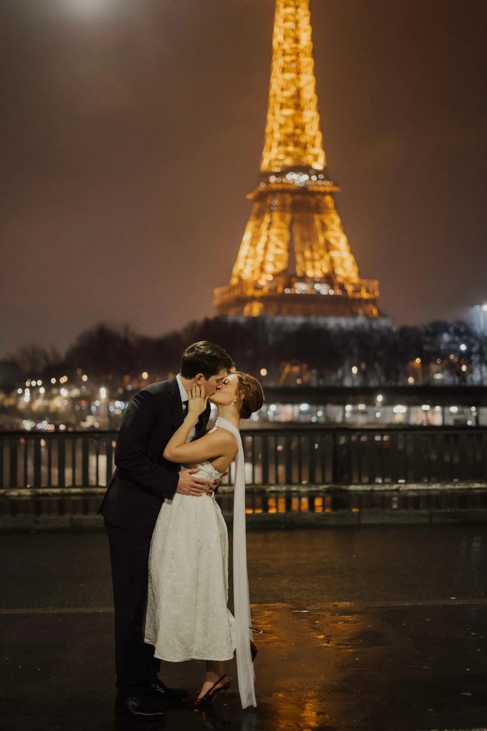 Customer photo review of ROSS | Tulle Bridal Scarf