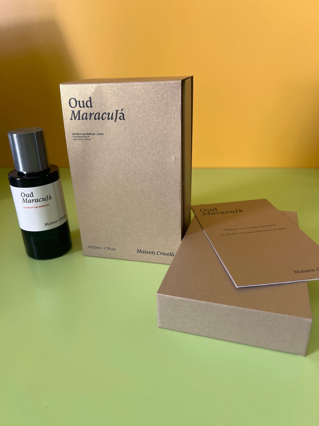 Customer photo review of MAISON CRIVELLI - OUD MARACUJÁ