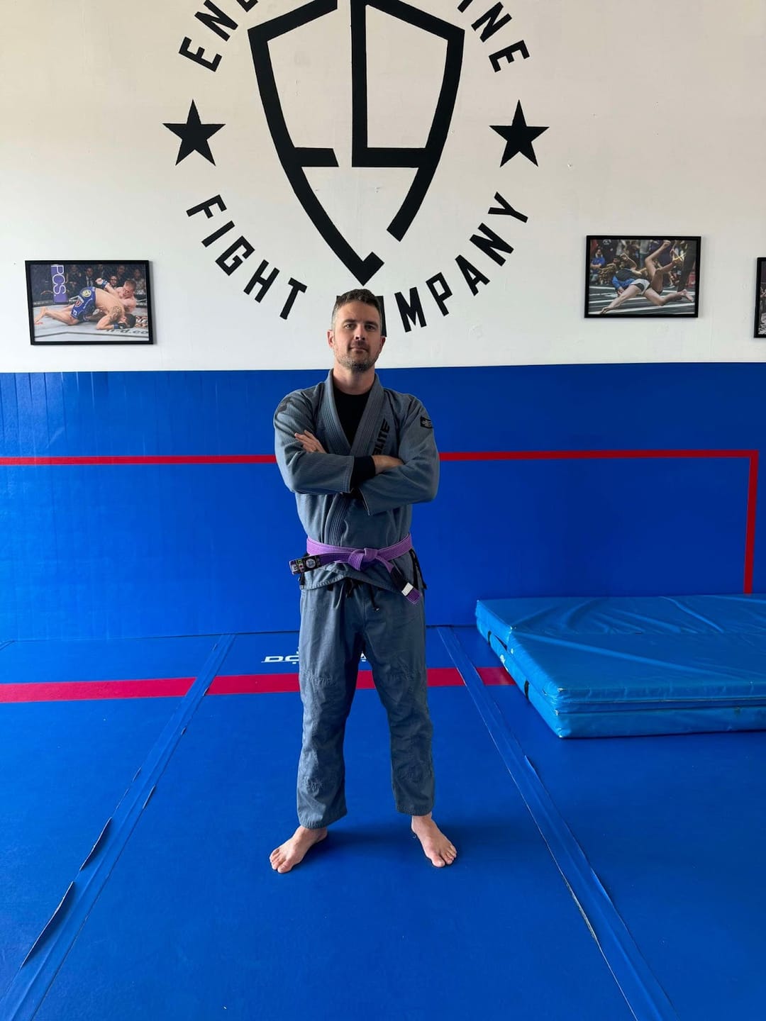 Customer photo review of Core Gray Brazilian Jiu Jitsu Mens BJJ Gi
