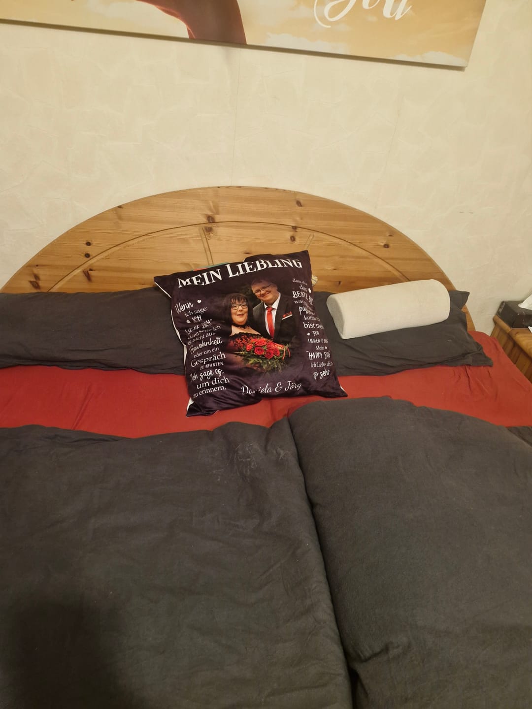 Customer photo review of Mein Happy End - Paar-Kissen