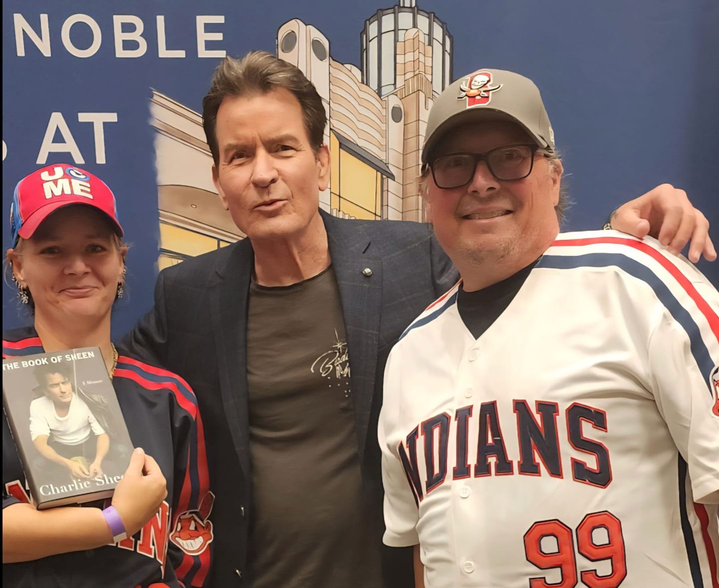 Customer photo review of Ricky Vaughn Wild Thing Indians Baseball Jersey