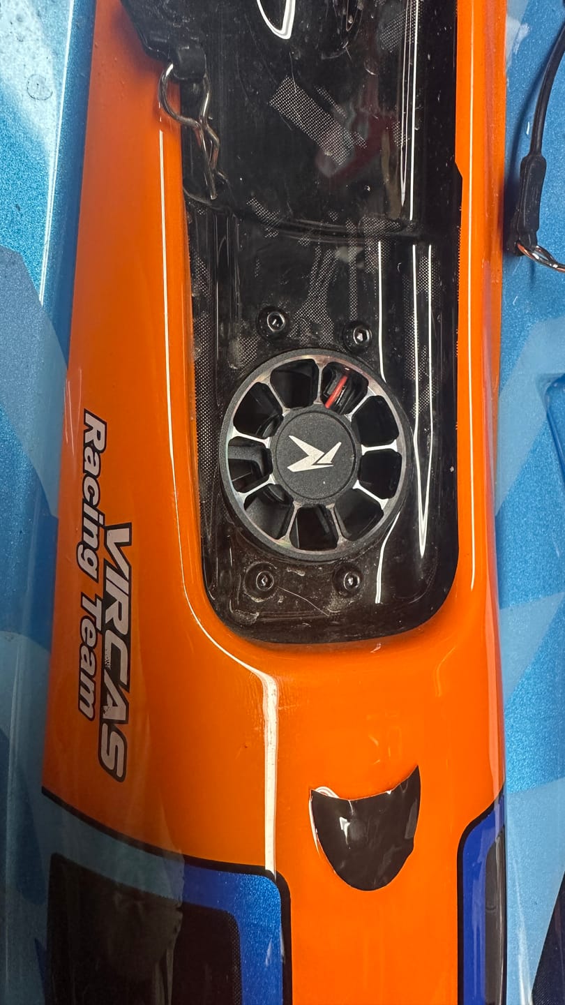 Customer photo review of Body Fan with Aluminum Cover, Wire and Connector For AK-917