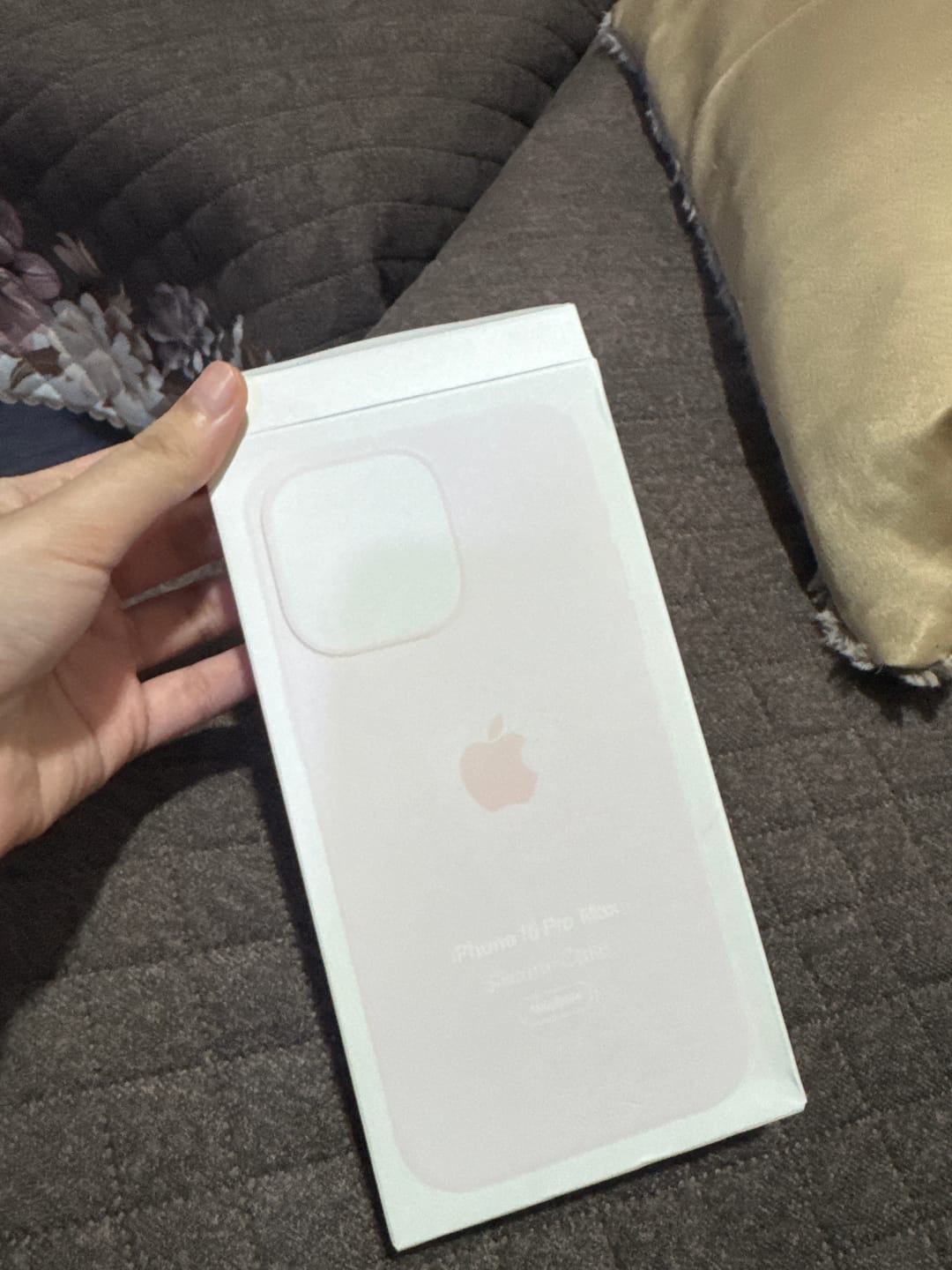 Customer photo review of Liquid Silicon Case for iPhone