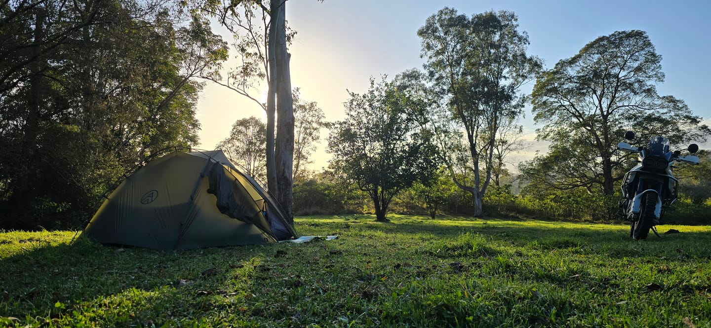 Customer photo review of Lightweight Tent - 2P